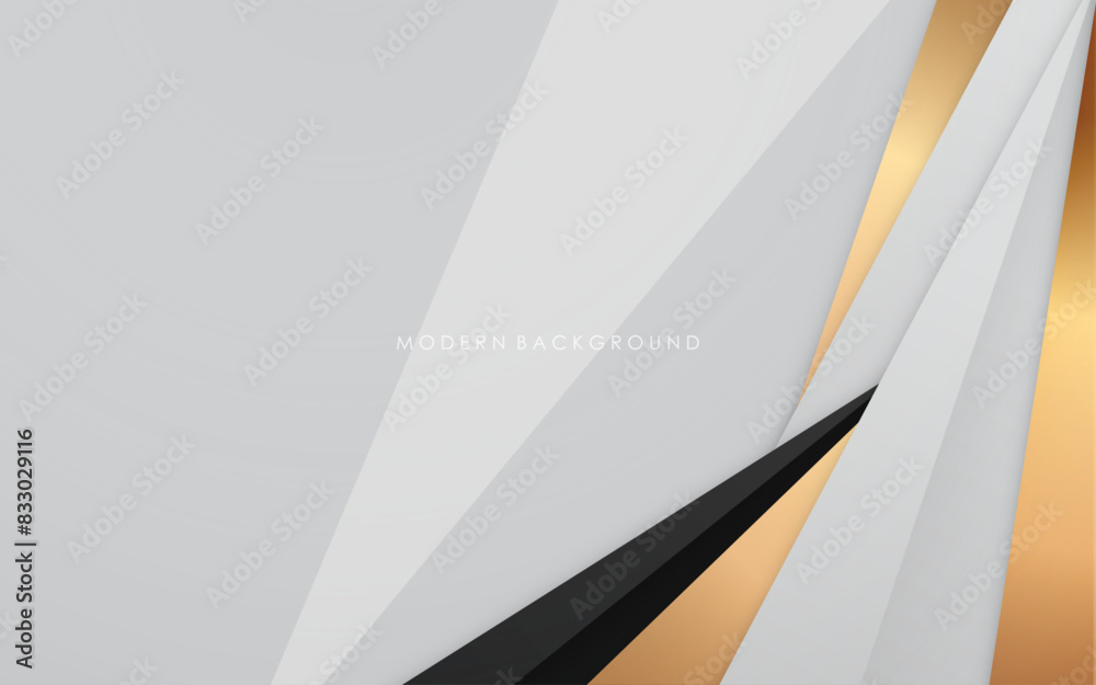 modern abstract black white and golden luxury lines background modern abstract black white and golden luxury lines background