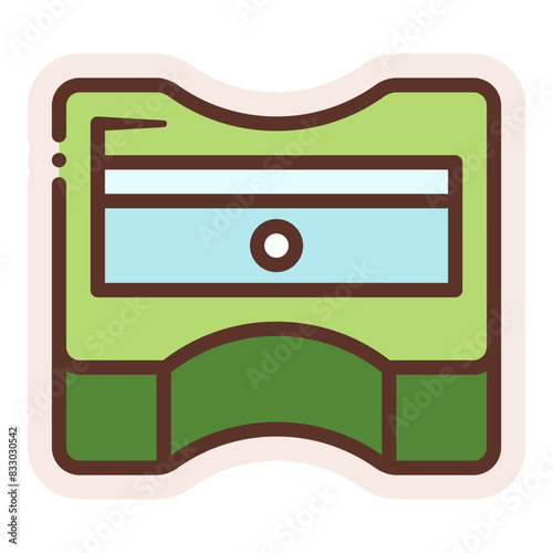 pencil sharpener sticker