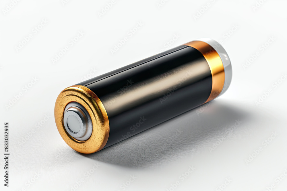 AA Size Battery isolated on white background