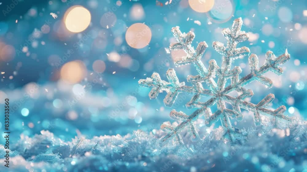 Christmas background with snowflakes Christmas background with snowflakes
