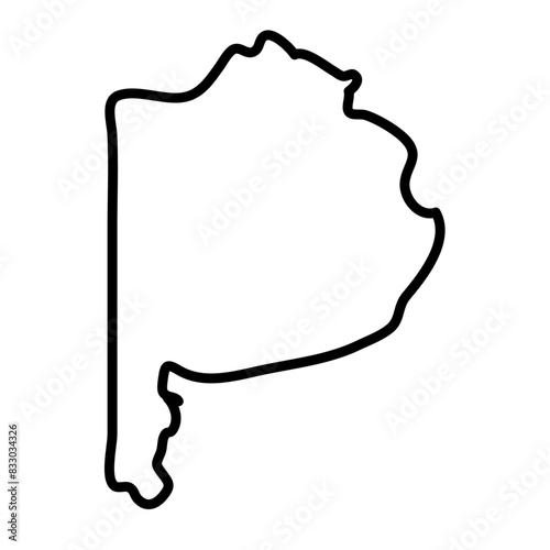 buenos aires map illustration