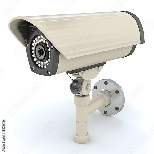 Isolated Home Security Modern Digital Surveillance Device
