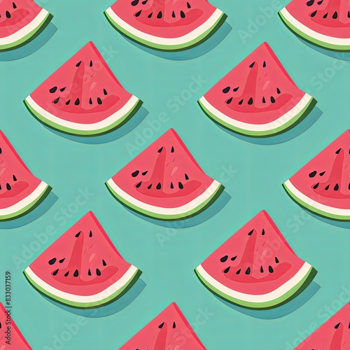 watermelon seamless pattern