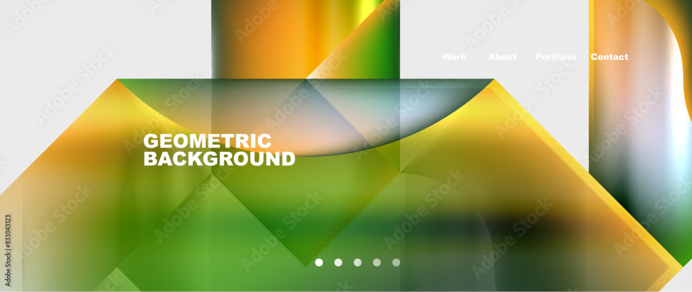 Abstract geometric shapes web design page. Vector Illustration For Wallpaper, Banner, Background, Card, Book Illustration, landing page Abstract geometric shapes web design page. Vector Illustration For Wallpaper, Banner, Background, Card, Book Illustration, landing page