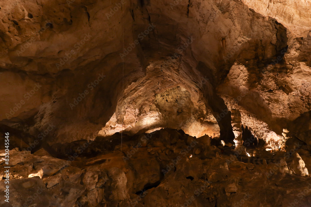 Rock formations in Carlsbad Caverns National Park, New Mexico
Rock formations in Carlsbad Caverns National Park, New Mexico
