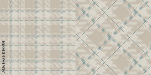 vector checkered pattern or plaid pattern . tartan, textured seamless twill for flannel shirts, duvet covers, other autumn winter textile mills. vector format