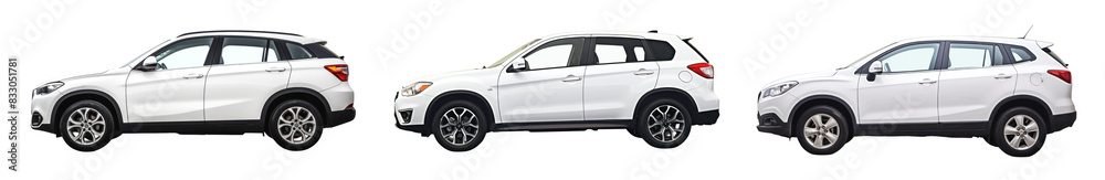 SUV car png on transparent background