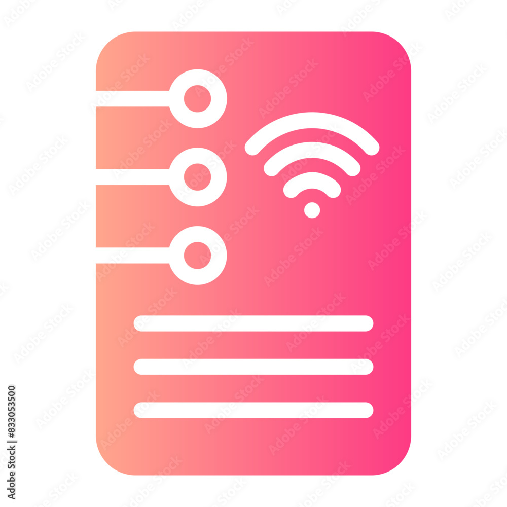server report gradient icon server report gradient icon