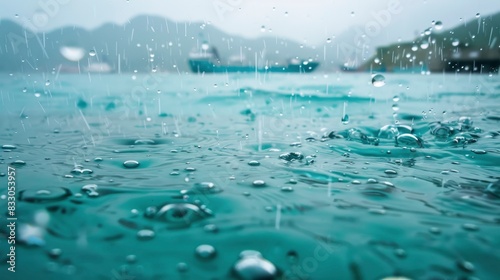  snorkeling, persistent rain, industrial, cheerful, website © Mai