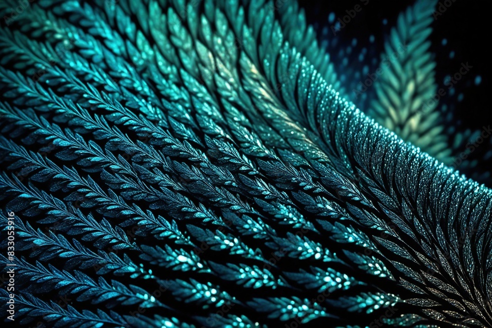 Obraz premium peacock feather background
