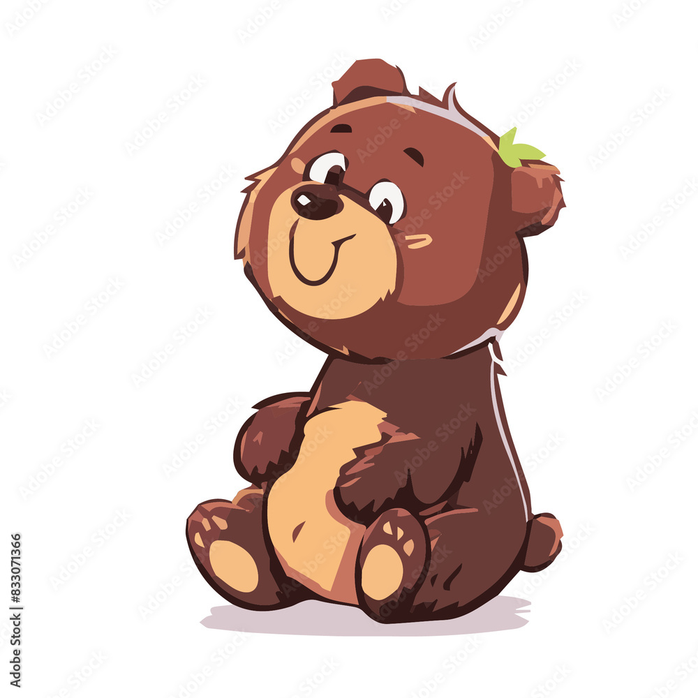 Fototapeta premium cute teddy bear vector