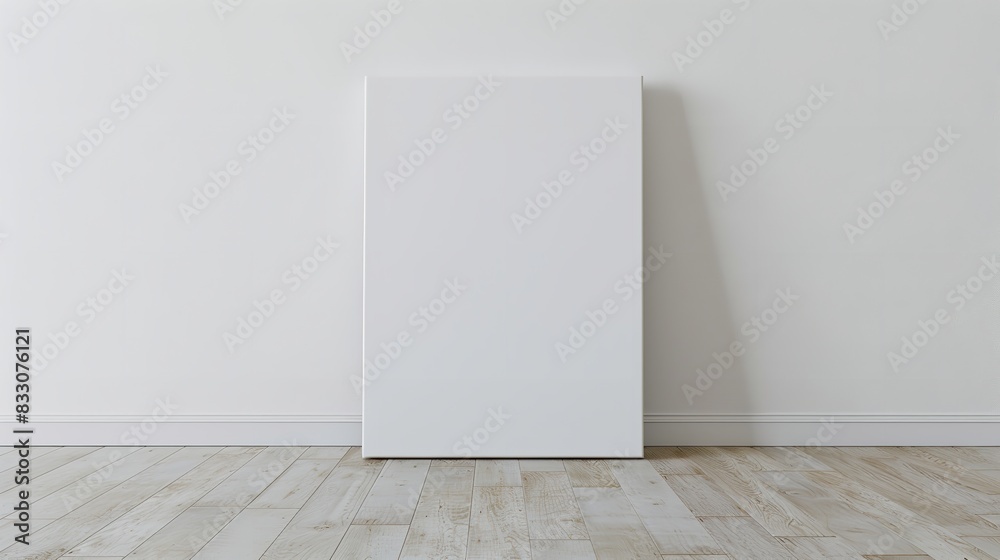 Blank Poster Frame Mockup on White Wall Living Room
Blank Poster Frame Mockup on White Wall Living Room