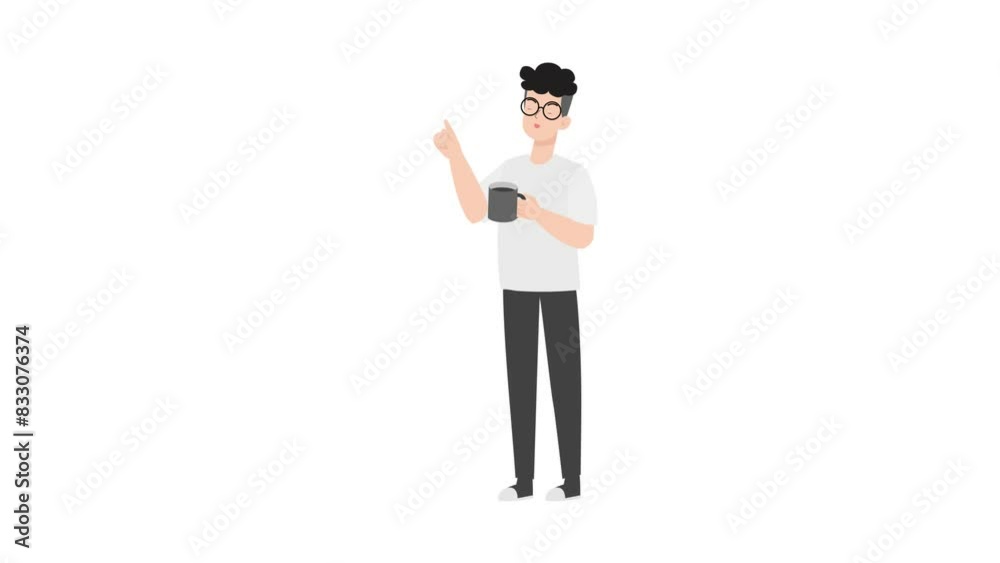 Businessman Holding Coffee Businessman Holding Coffee