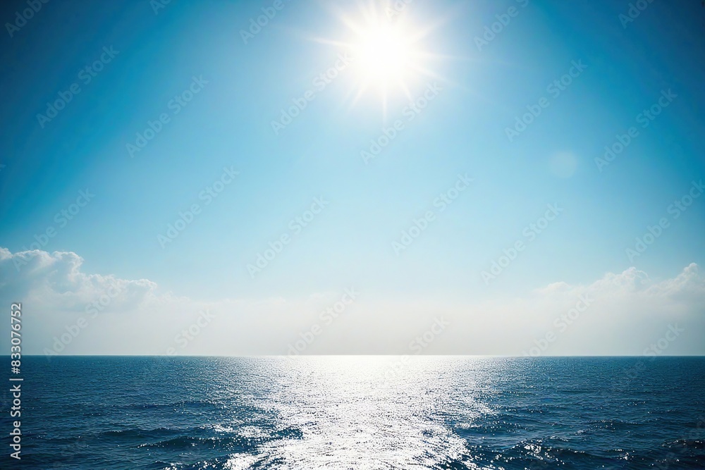 Fototapeta premium sun and sea