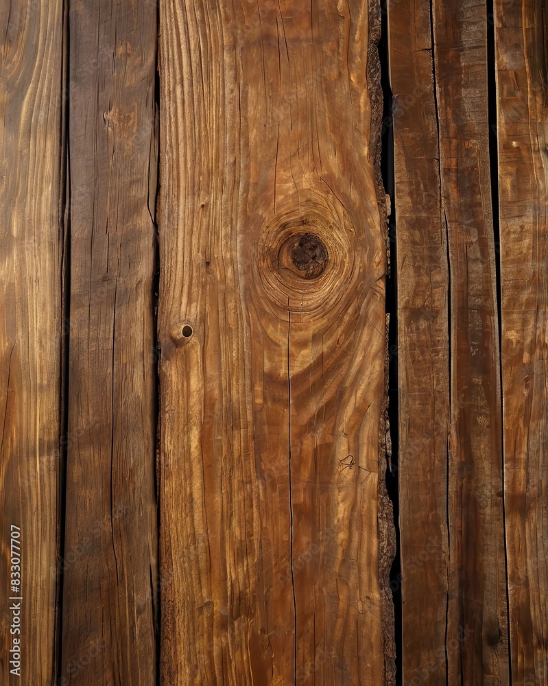 Naklejka premium New free wooden background with natural patterns and texture 