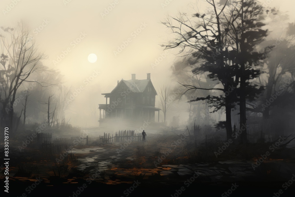 Foggy mornings - Generative AI Foggy mornings - Generative AI