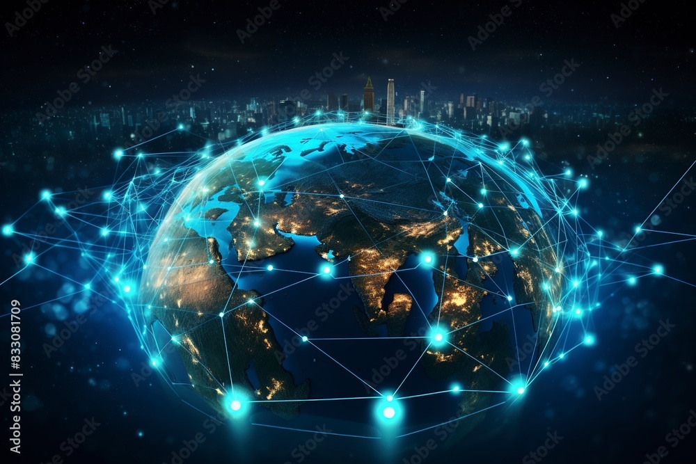 blue planet earth, generative ai blue planet earth, generative ai