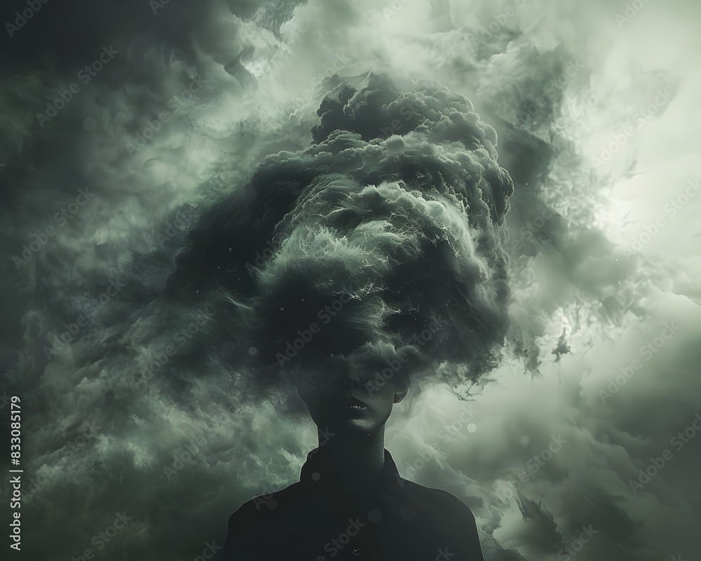 Chronic Illness as a Persistent Storm Cloud Over a Person Chronic Illness as a Persistent Storm Cloud Over a Person