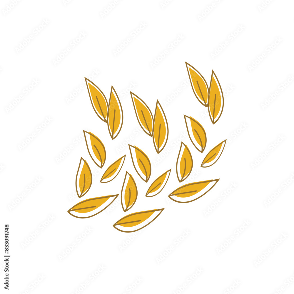 Agriculture wheat logo vector template and symbol Agriculture wheat logo vector template and symbol