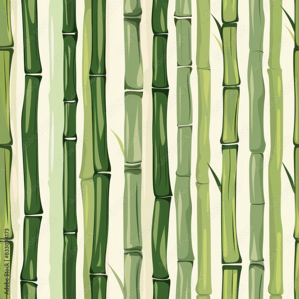 Fototapeta premium seamless pattern of bamboo stalks