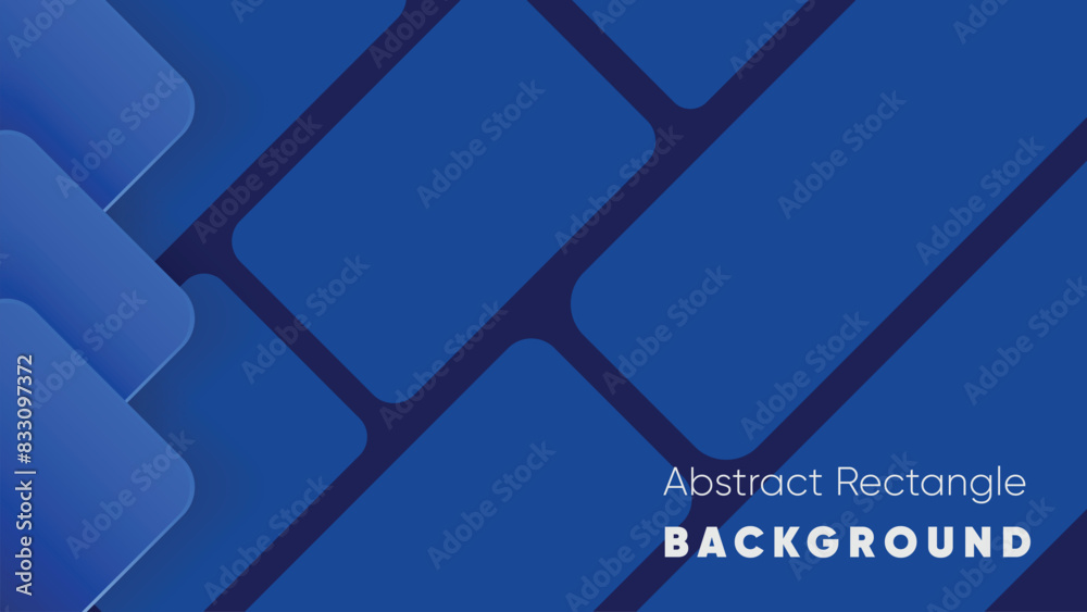 Rectangle Backgroundpowerpoint Abstract Rectangle Background. - Blue V1 Perfect for Presentations ...