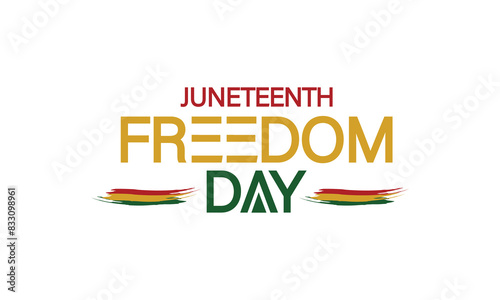 Stylishly Celebrating Juneteenth Freedom Day with Flag Design