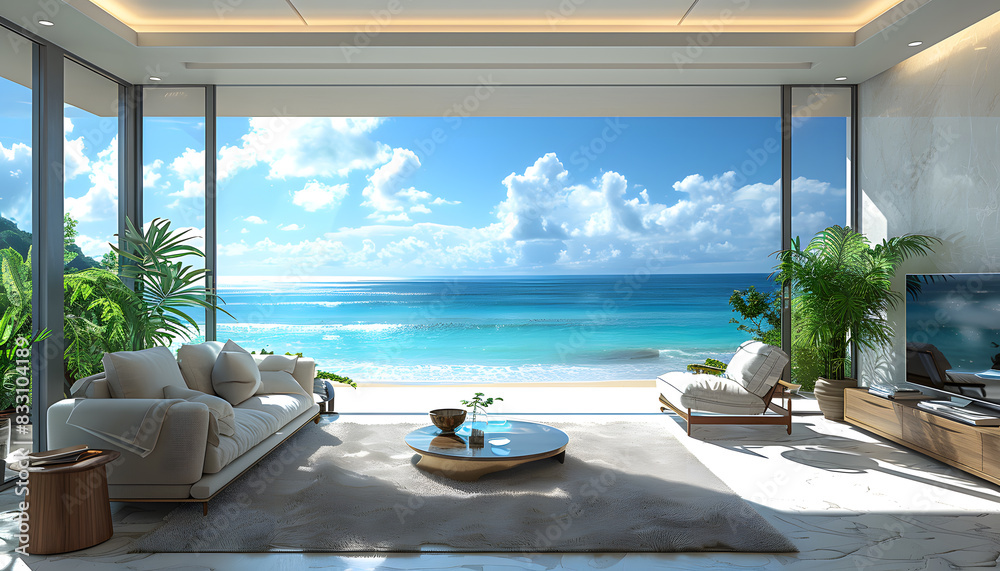 Obraz premium living room