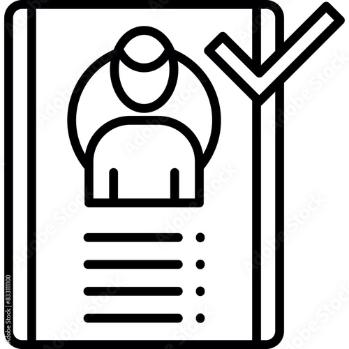 Hired icon