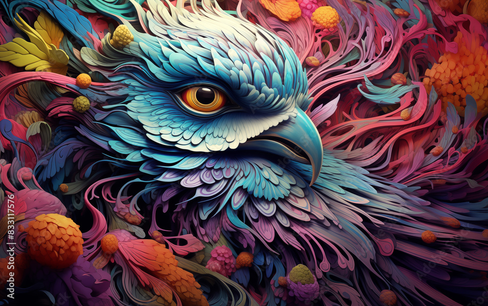 Obraz premium Fantastic and mysterious beautiful art.