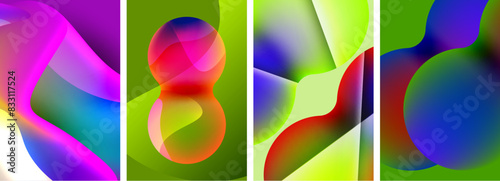 Abstract colors. Abstract backgrounds for wallpaper, business card, cover, poster, banner, brochure, header, website