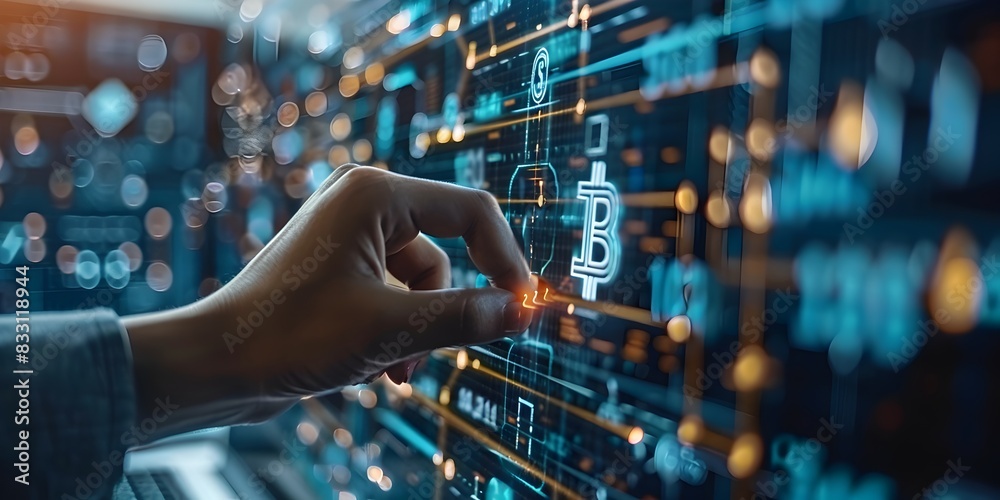 Blockchain Technology Empowering Financial Advisors for Secure and Efficient Transactions in Futuristic Finance Planning Concepts Blockchain Technology Empowering Financial Advisors for Secure and Efficient Transactions in Futuristic Finance Planning Concepts