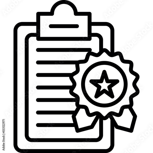 Certificate icon