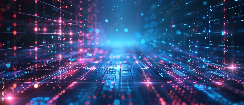 Icon and network infrastructure or data sharing on global dashboard and interface Icon and network infrastructure or data sharing on global dashboard and interface