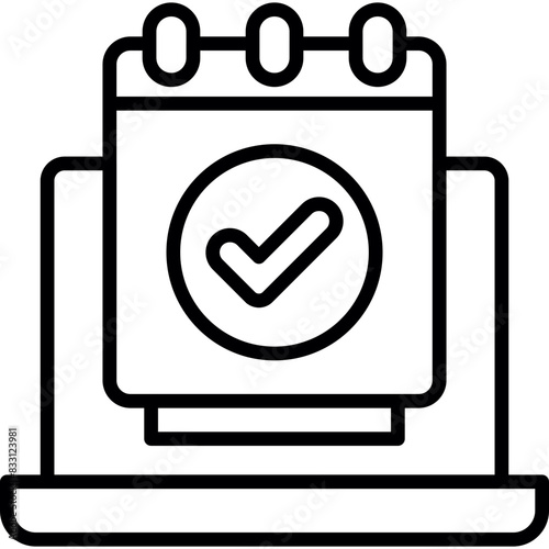 new line icon design