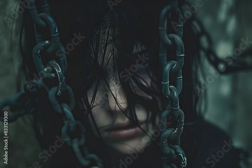 Grudge Binding A Persons Struggle with Internal Conflict and Burdensome Chains photo