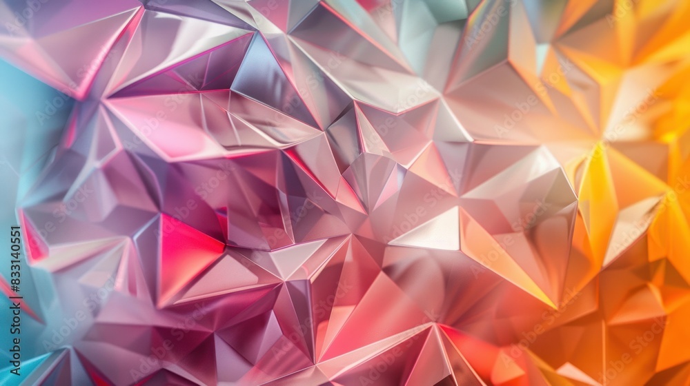 3D Diamond Shaped Backdrop 3D Diamond Shaped Backdrop