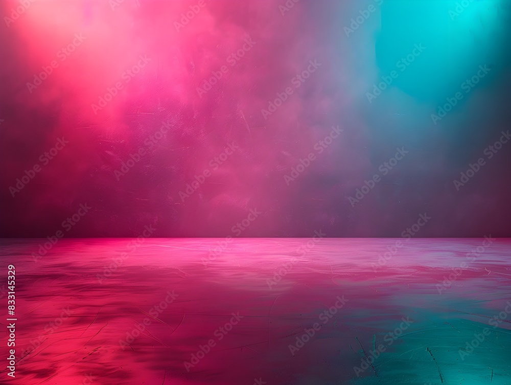 Vivid Neon Gradient Backdrop for Creative Product Photography Concept