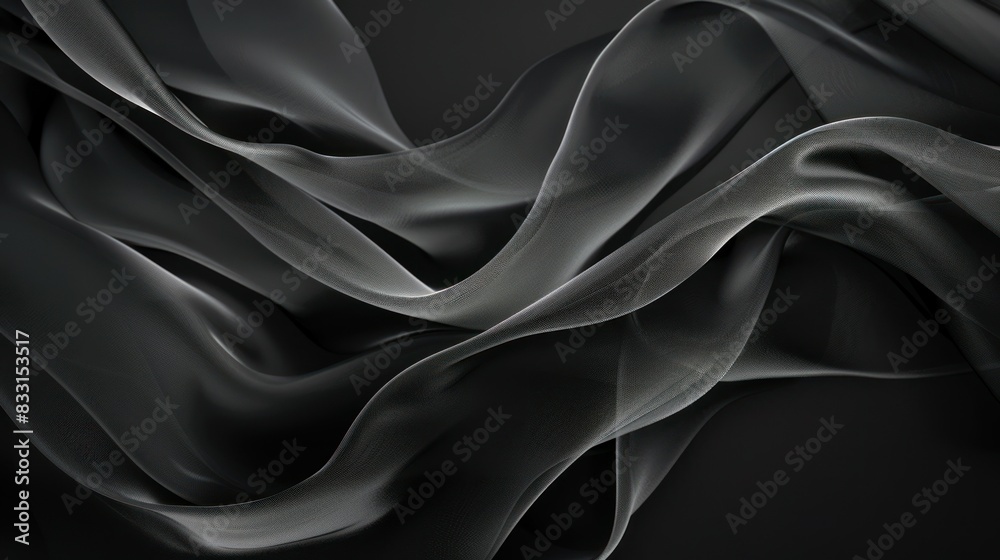 Fototapeta premium Simple Black Background