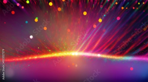 fireworks in the night sky