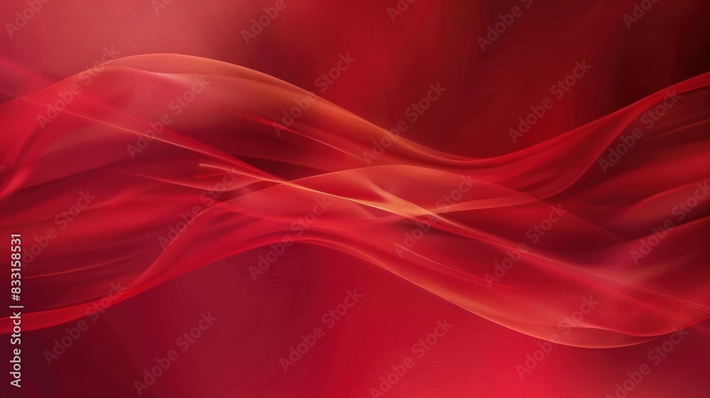 Obraz premium Simple Red Background