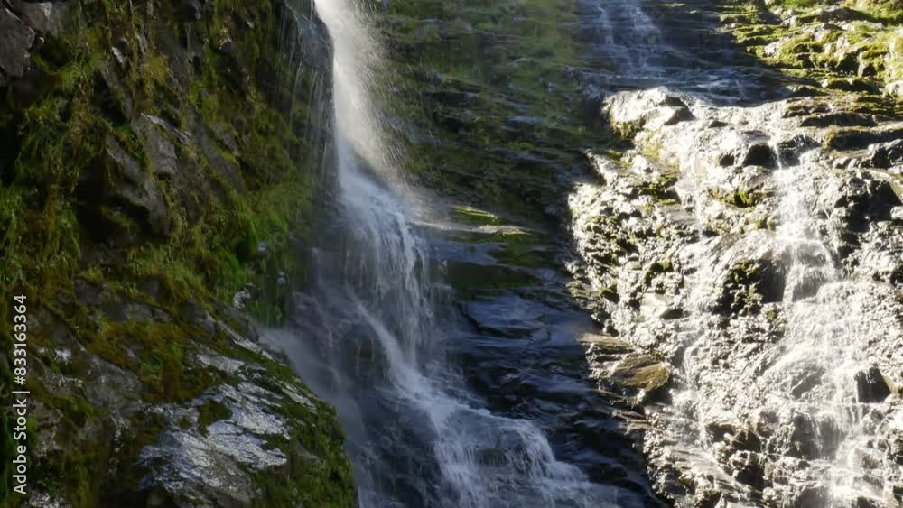 remote Moss Covered waterfall in hidden canton remote Moss Covered waterfall in hidden canton