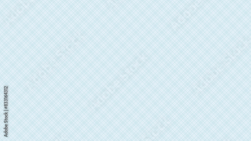 repeated beautiful soft pastel blue plaid crossing line style pattern on light white blue color background