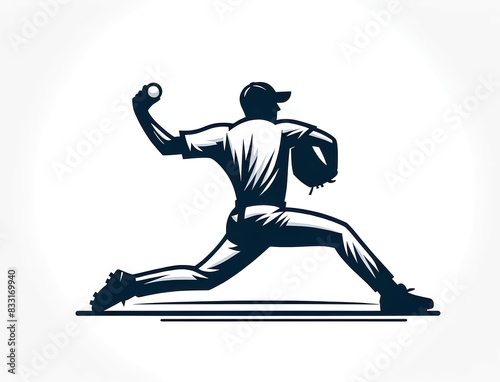 An illustration of a baseball player