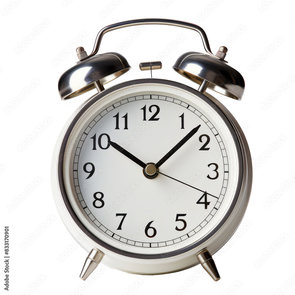 Alarm clock isolated on transparent background PNG cut out clipart. Alarm clock isolated on transparent background PNG cut out clipart.