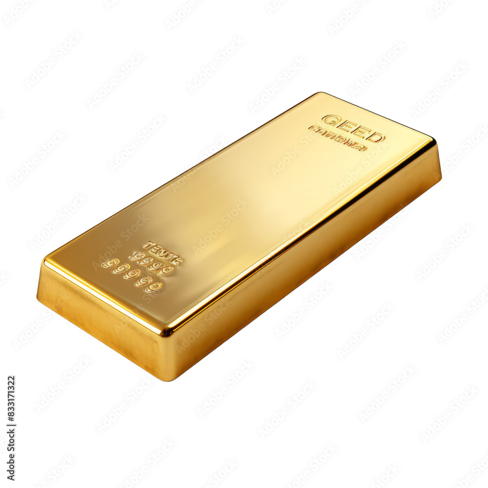 Gold bar isolated on transparent background PNG cut out clipart. Gold bar isolated on transparent background PNG cut out clipart.