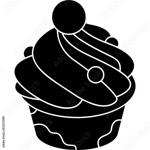 Cupcake Chocolate Icon