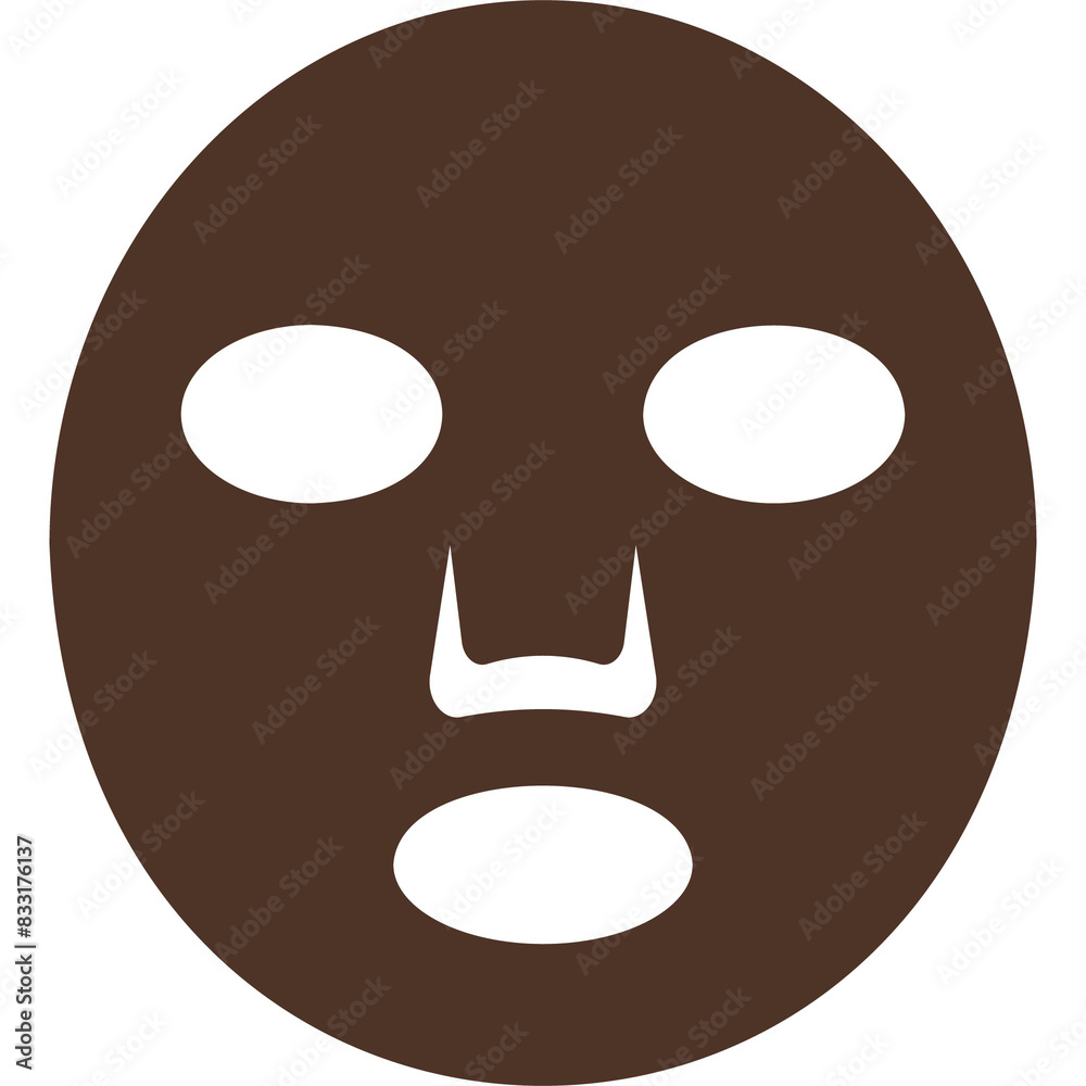 Chocolate Face Mask Illustration
Chocolate Face Mask Illustration