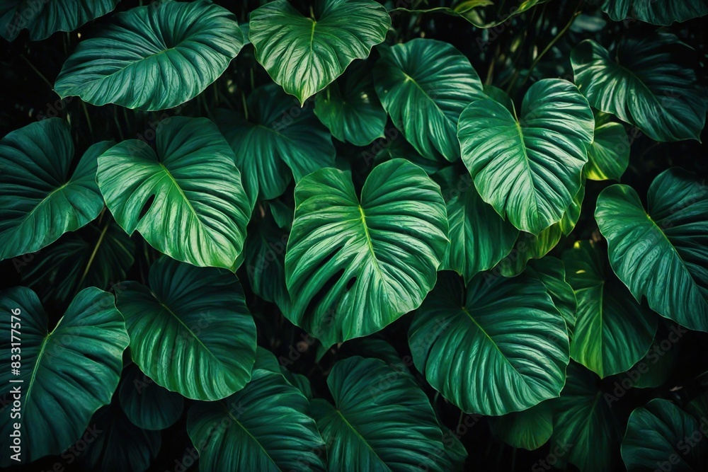 green leaves background green leaves background