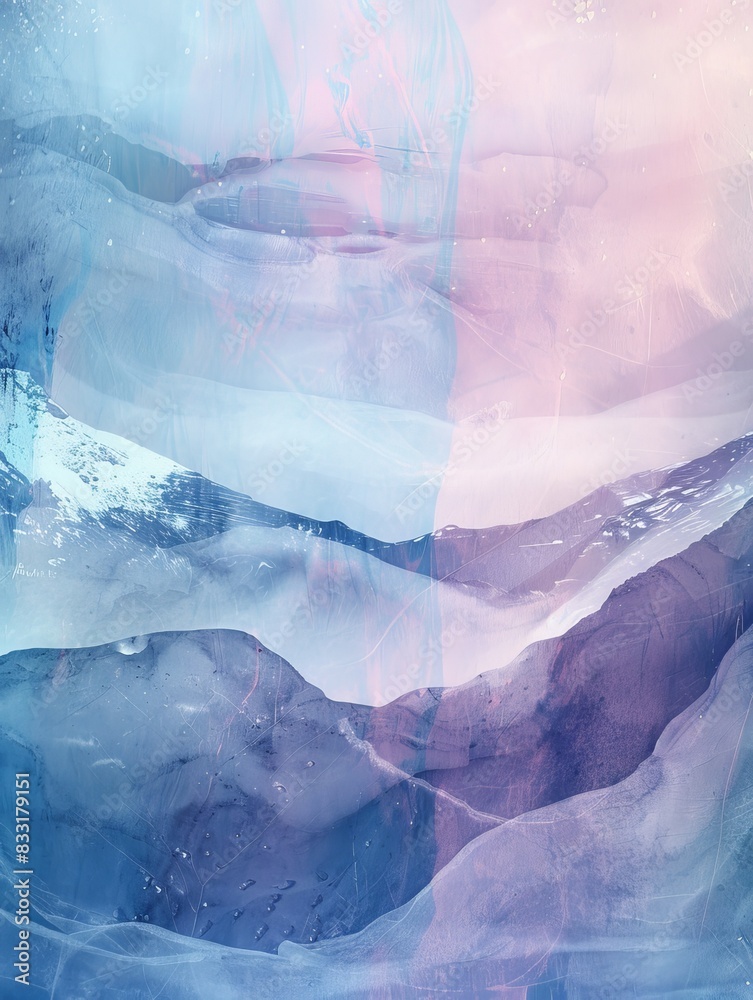 Obraz premium Ethereal graphic background