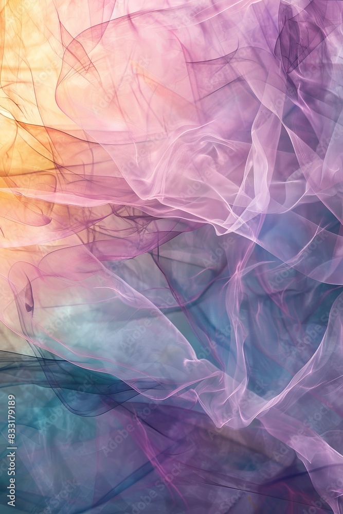 Fototapeta premium Ethereal graphic background